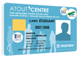 Carte Atout'centre
