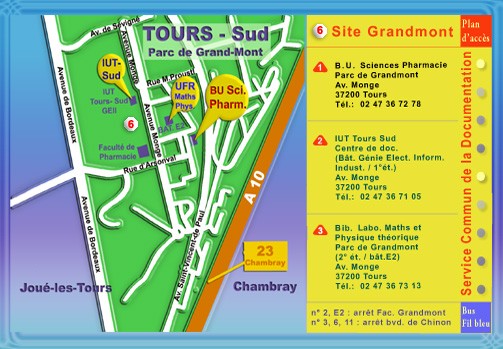 Plan SCD - Site Grandmont