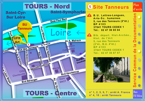 Plan SCD - site Tanneurs