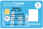 Carte Atout'Centre