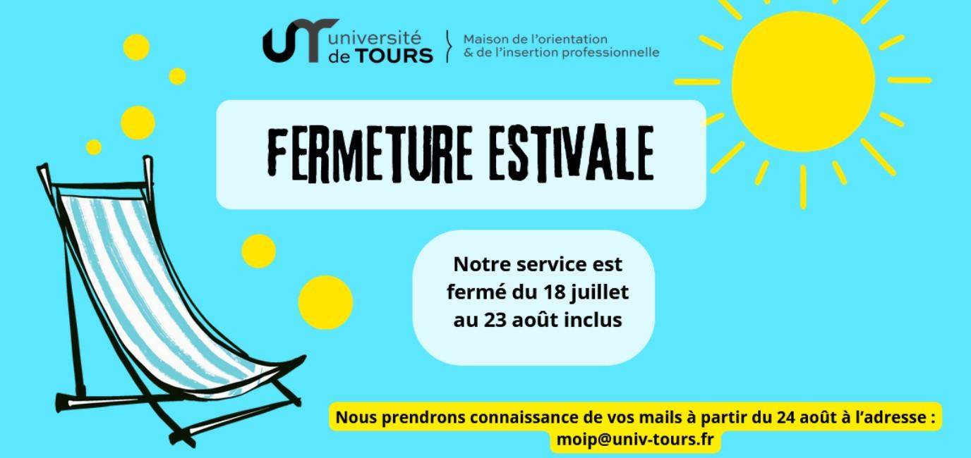 dates de la fermeturede la MOIP