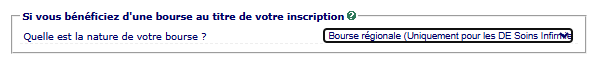 Capture écran Bourse régionale