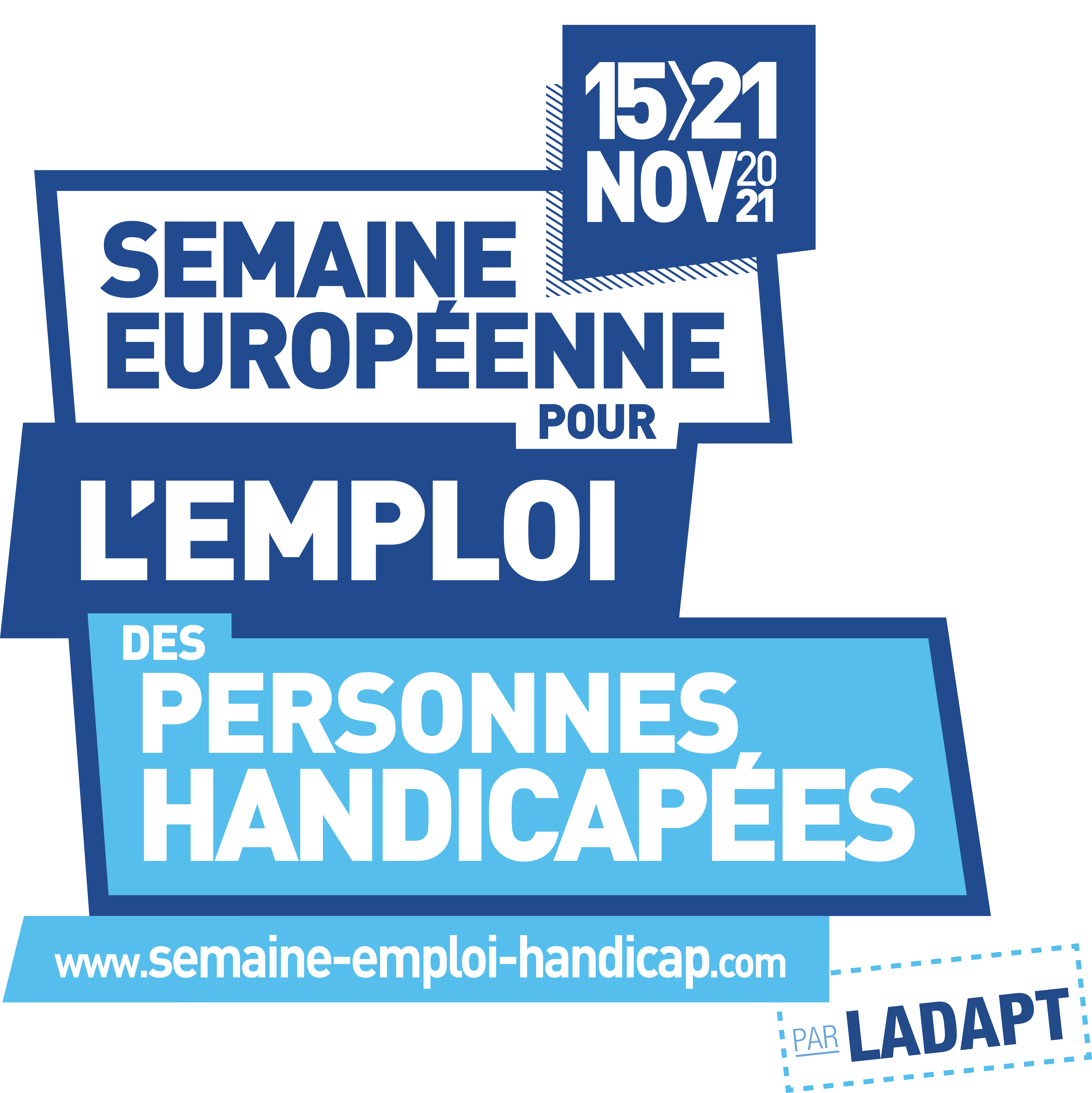 Logo de la Semaine européenne de l'emploi des personnes en situation de handicap
