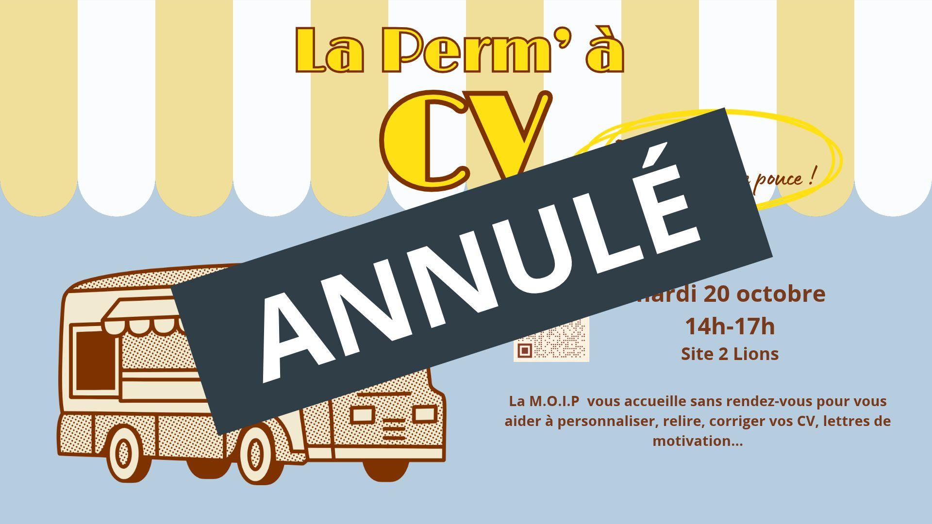perm à CV annulée